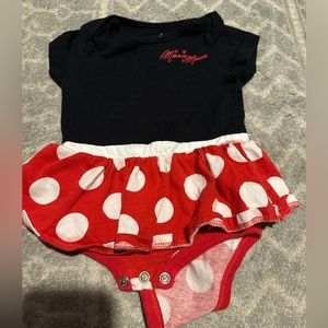 Disney parks Minnie Mouse onesie
